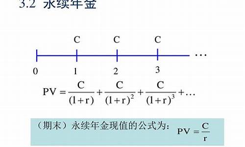 永续年金现值计算公式_永续年金价值公式