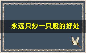 永远只炒一只股的好处(只炒一只股票的好处)_https://www.eamstsz.com_上交所_第1张