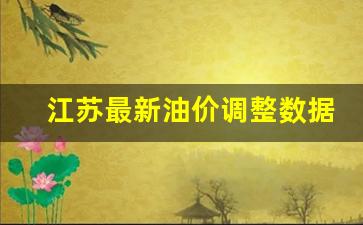 江苏最新油价调整数据表-江苏油价调整最新消息价格查询