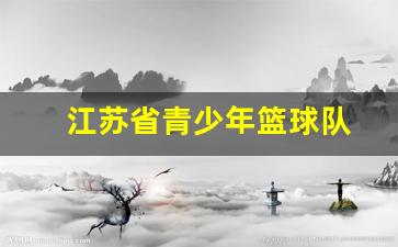 江苏省青少年篮球联赛-江苏省青少年篮球队