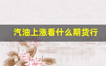 汽油上涨看什么期货行情_https://www.huakunhengjia.com_金融资讯_第1张