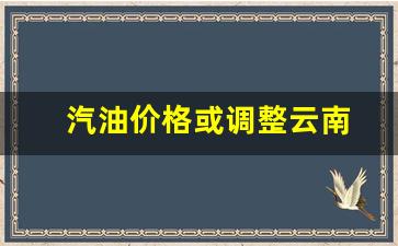 云南当前油价-汽油价格或调整云南