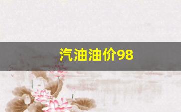 汽油油价98-汽油油价98号