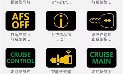 汽车仪表盘tc故障灯图解,汽车仪表灯tc故障灯亮是什么意思