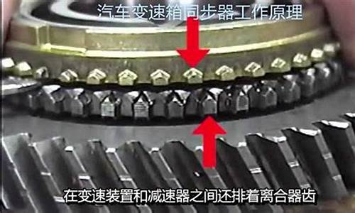 汽车同步器原理动画-汽车同步器工作原理