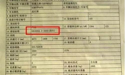 汽车配置清单在哪里看明细查询电话_汽车配置清单在哪里看明细查