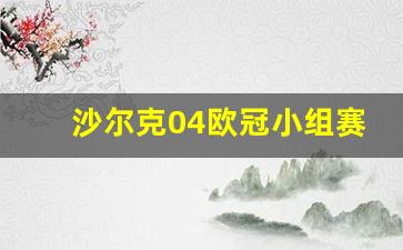 沙尔克04欧冠小组赛-沙尔克04拿过欧冠冠军吗