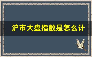 沪市大盘指数是怎么计算(沪市大盘股指)_https://www.shshucaipeisong.com_上交所_第1张