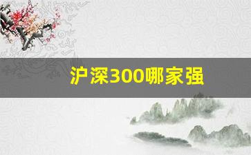 沪深300哪家强(沪深300都有哪些股票)_https://www.jyywjc.com_股票行情_第1张