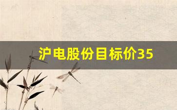 沪电股份目标价35(沪电股份目标价350万股票)_https://www.syklpowerbike.com_科创板_第1张