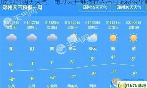 河南郑州明天天气_河南郑州明天天气怎样