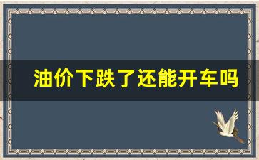 油价下跌了还能开车吗-油价跌价