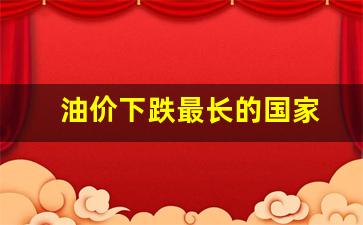 油价暴跌受损最小的国家-油价下跌最长的国家