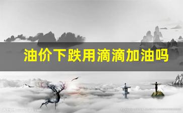 油价下跌用滴滴加油吗-油价跌了对经济有什么影响