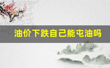 油价下跌自己能屯油吗现在-油价下跌自己能屯油吗