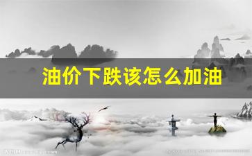 油价下跌该怎么加油-油价下跌怎么挣钱