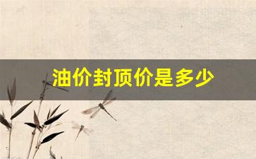 中国油价封顶价多少钱一升-油价封顶价是多少