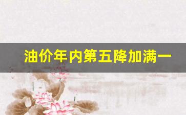 油价下调加一箱少花9块-油价年内第五降加满一箱少花65元是真的吗