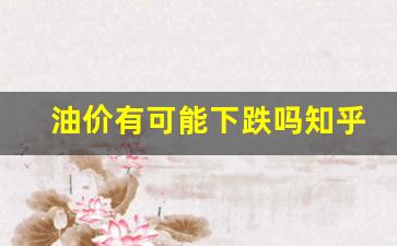油价有可能下跌吗知乎-油价有可能下跌吗知