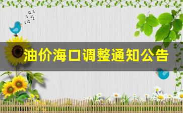 海口油价优惠一览-油价海口调整通知公告