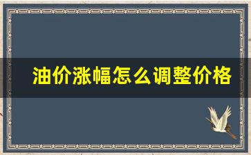 油价涨成这样-油价涨幅怎么调整价格