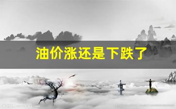 油价是不是涨了-油价涨还是下跌了