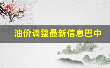 巴中石油价格-油价调整最新信息巴中