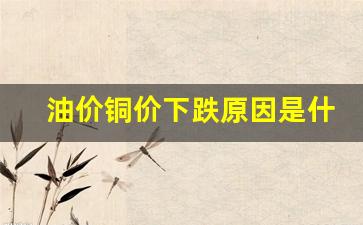 油价是怎么回事-油价铜价下跌原因是什么