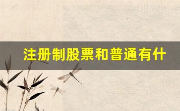 注册制股票和普通有什么区别(注册制的股票为什么不能买)_https://www.wguangz.com_广期所_第1张
