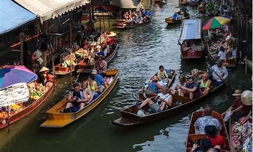 泰国曼谷旅游攻略水上市场_曼谷 水上市场