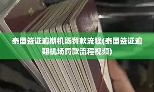 泰国签证逾期罚款过程视频(泰国签证逾期机场罚款流程)  第1张