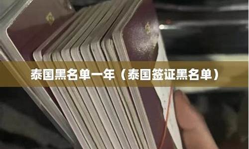 泰国黑名单一年(泰国黑名单查询系统)  第1张