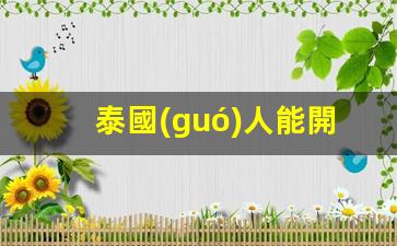 泰國(guó)銀行卡開戶全攻略，泰國(guó)人開戶條件及可辦理的銀行卡類型