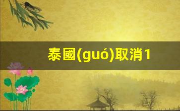 泰國(guó)最新政策，全面取消落地簽180天和90天限制，入境更便捷！