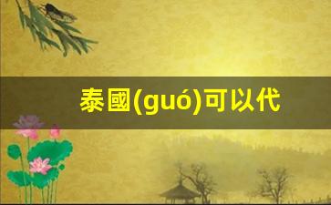 泰國(guó)可以代辦銀行卡嗎(泰國(guó)人可以在中國(guó)辦銀行卡嗎)