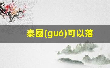 泰國(guó)可以落地簽嗎2023(泰國(guó)落地簽嗎)