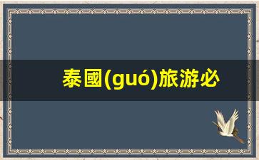 泰國(guó)旅游必需品(泰國(guó)必買(mǎi)產(chǎn)品)