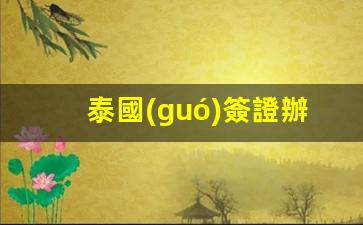 泰國(guó)簽證辦理費(fèi)用一覽，一個(gè)月簽證手續(xù)費(fèi)用大揭秘！
