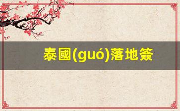 泰國(guó)落地簽需要多長(zhǎng)時(shí)間能下來(lái)(泰國(guó)落地簽?zāi)芡Ａ舳嗑?