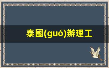 泰國(guó)辦理工作簽資料(辦理泰國(guó)工作簽證需要資料)
