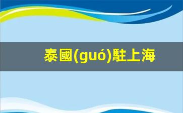 泰國(guó)駐上海領(lǐng)事館簽證中心郵箱(泰國(guó)駐上海領(lǐng)事館簽證中心郵箱是多少)