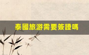 泰國旅游需要簽證嗎(中國人去泰國需要簽證嗎)