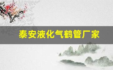 泰安液化气鹤管厂家(泰安液化气电话号码)(1)