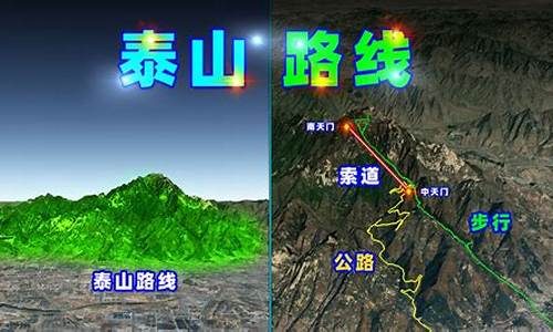 泰山旅游路线攻略_泰山旅游路线