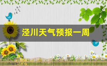 泾川天气预报一周天气预报15天_泾川天气预报一周