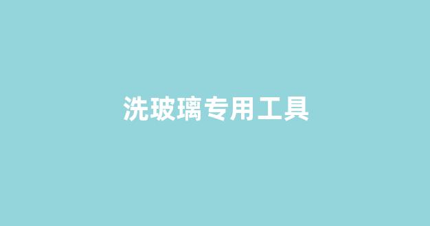 洗玻璃专用工具(洗玻璃专用工具磁吸)_https://www.eamstsz.com_科创板_第1张