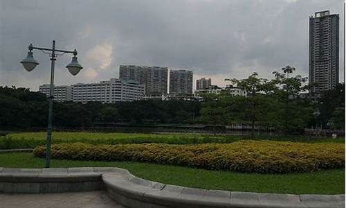 流花湖公园路线,流花湖公园全景