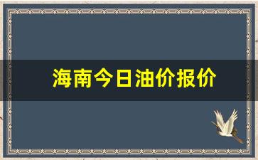 海南油价今日价格926598什么区别-海南今日油价报价