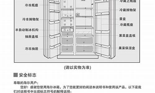 海尔冰箱三开门的怎么调温_海尔三开门冰箱说明书