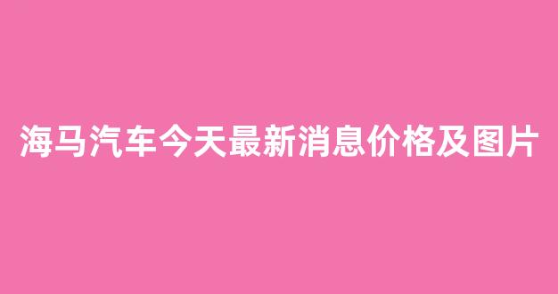 海马汽车今天最新消息价格及图片(海马汽车今天最新消息价格及图片及价格)_https://www.dcjwmf.com_郑商所_第1张